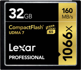 Lexar Professional 1066x 32 GB (LCF32GCRBEU1066) CompactFlash kullananlar yorumlar